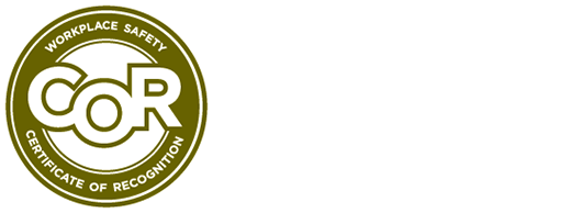 COR Workplace Safety Certificate of Recognition