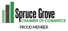 Proud Member of the Spruce Grove Chamber of Commerce